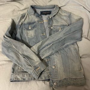 Express denim jacket size m